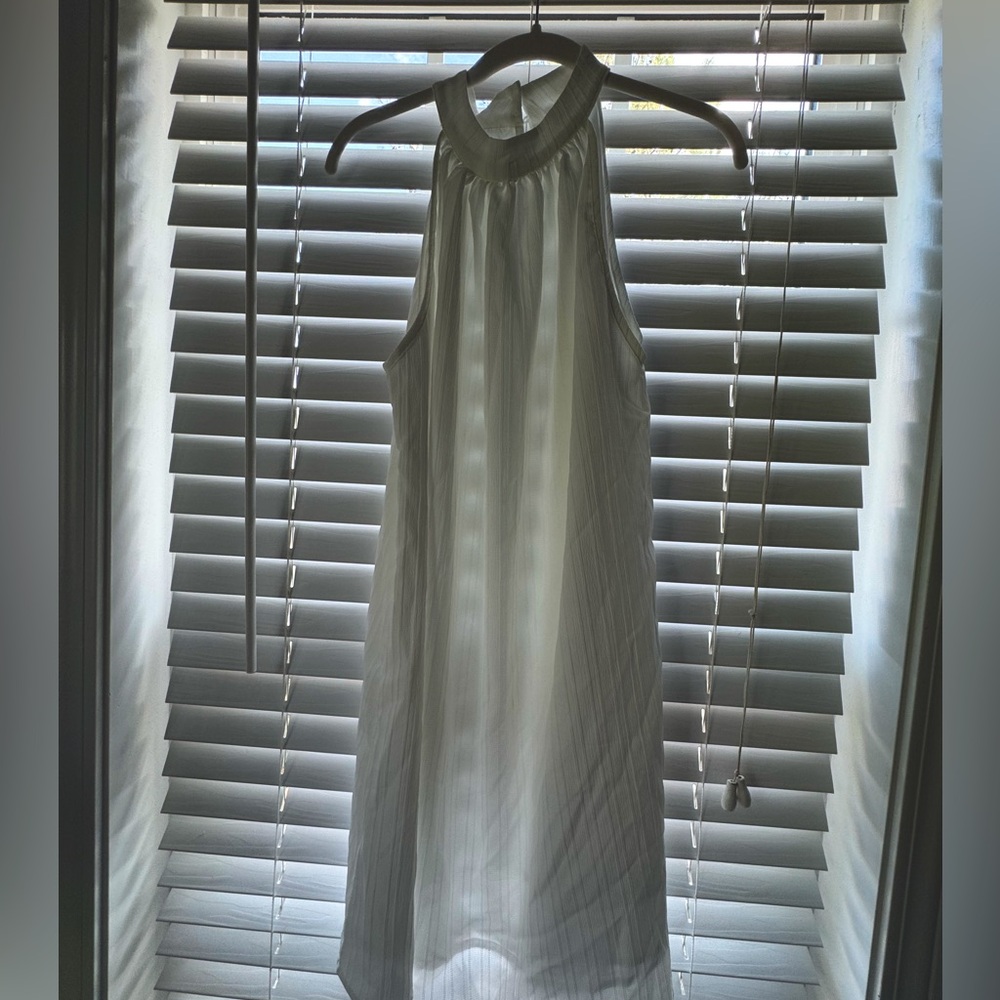 White mini dress - NEVER WORN